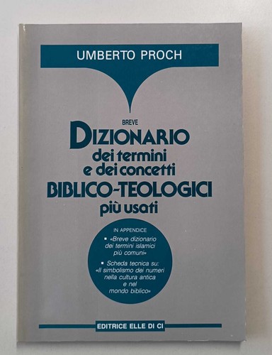 Breve dizionario dei - , termini
