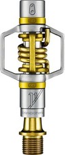 Crank Brothers Egg Beater 11 Pedali - Doppio Lato Clipless, Titanio 9/16" Oro
