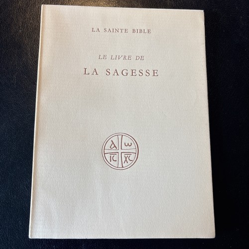 Bible jérusalem fascicule le - fascicule,