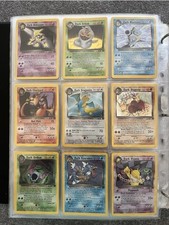 Pokémon Set Team Rocket Completo vintage ENG inglese Exc/Nm