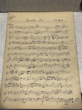 Spartito Antico QUARTETTO N.6 Wolfgang Amadeus Mozart Mandola 