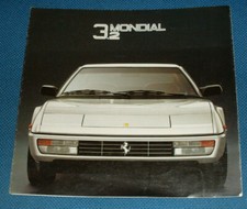 DEPLIANT PIEGHEVOLE FERRARI MONDIAL 3.2
