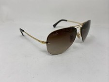 RAY BAN AVIATOR HALF RIMLESS