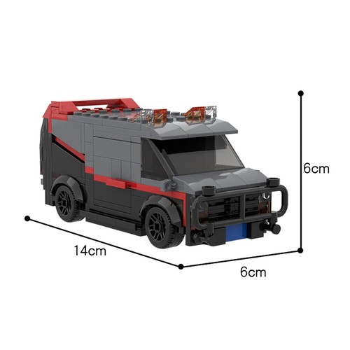 Mini van modello con interno - con,