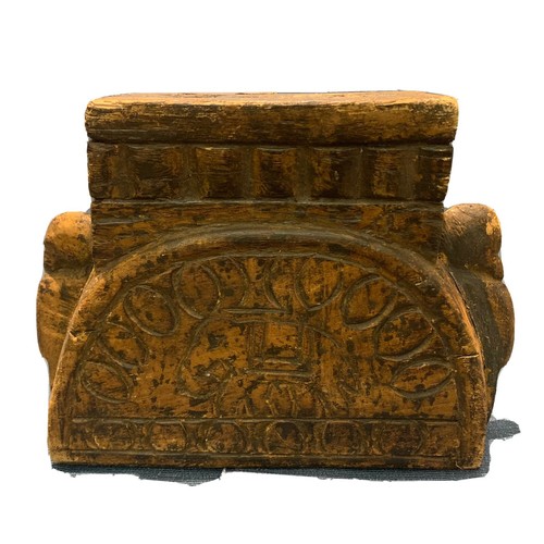 Portacandele indiano legno - portacandele,