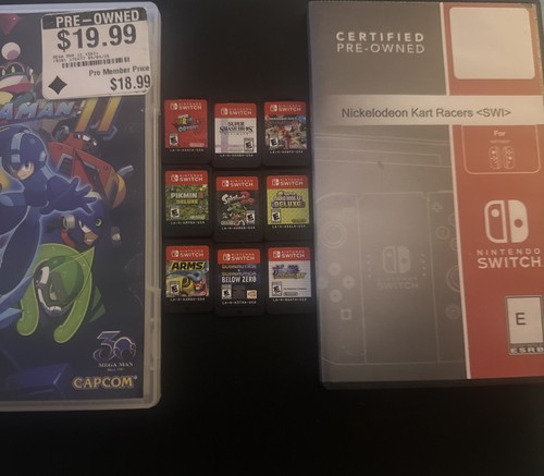 Lotto giochi nintendo switch