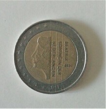  Moneta 2 euro Beatrix Koningin der nederlanden 2002