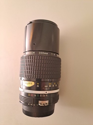 Nikon nikkor 200mm 4 - nikkor, f.4
