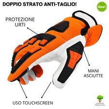 GUANTI ANTITAGLIO X MOTOSEGA STOCKER ORIGINAL TIPO MAGMA TAGLIE 9/M 10/L 11/XL