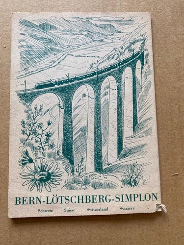 Vintage bern lotschberg - vintage,