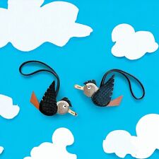 Ciondolo borsa uccellino ala