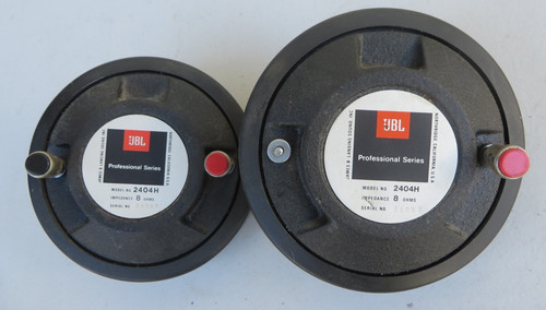 Pair jbl 2404h tweeters - tweeters,, 8