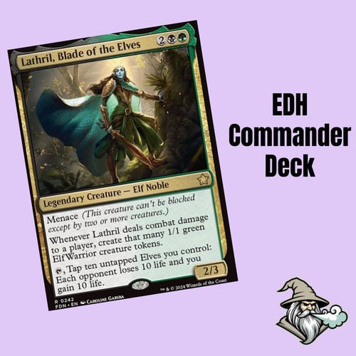 Lathril elves commander deck - lathril,