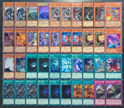 40 prebuilt deck - yu-gi-oh,