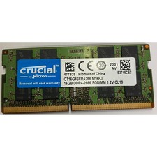 1x 16GB SODIMM DDR4 2666 mhz