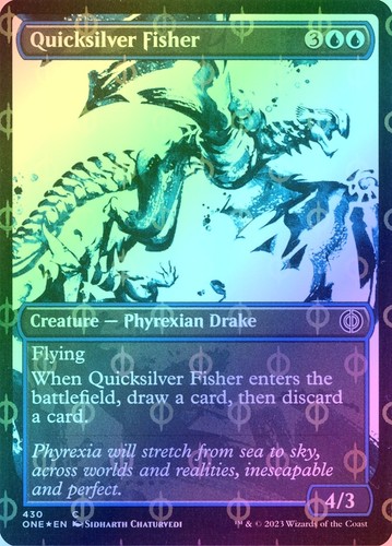 Quicksilver fisher foil - foil, (430)
