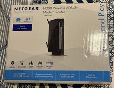NETGEAR N300 Wireless ADSL2+ Modem Router DGN2200  in ottime condizioni