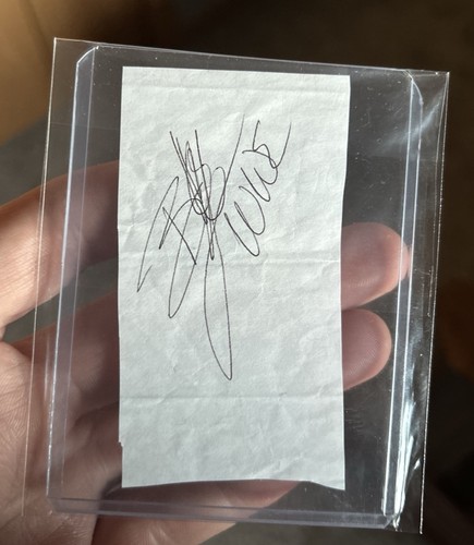 Autografo brock lesnar wwe - lesnar,