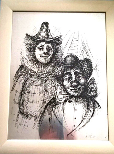 Splendido disegno firmato - firmato, a
