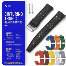 Cinturino in gomma traforato