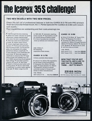 1970 zeiss ikon - zeiss, tm