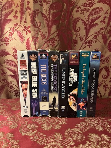 Lot horror thriller vhs - of,