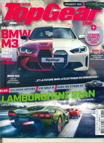 Top gear magazine 2021 bmw - top,
