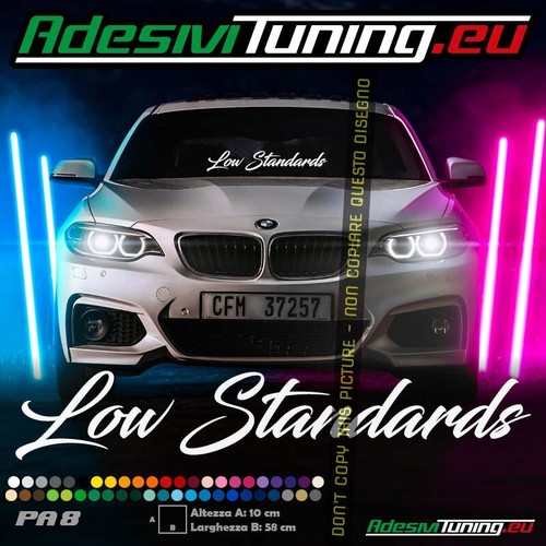 Adesivo low standards - adesivo,