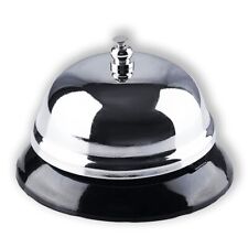 Campanello da Tavolo in Metallo Brillante per Servizio in Reception e Ristorante