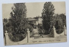 da231 cartolina tortona villino e studio del pittore cav.saccaggi alessandria