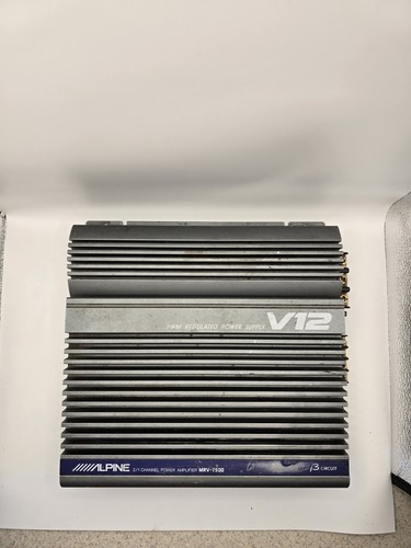 Amplificatore auto alpine - amplificatore,