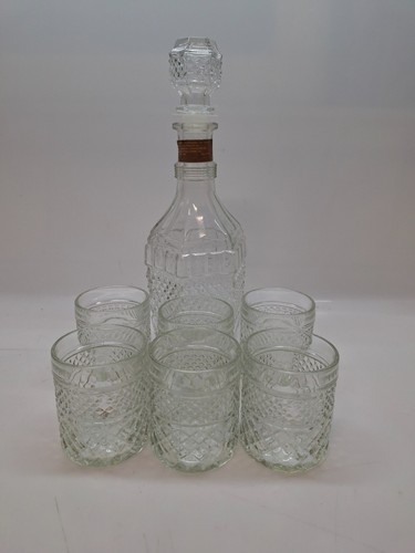 Set liquore vintage vetro - liquore,
