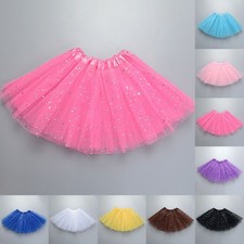 Gonna in tulle con paillettes