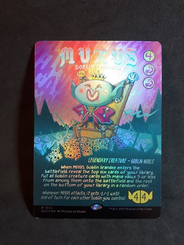 Muxus foil goblin - muxus, deck