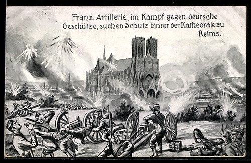 Reims artiglieria francese - reims,,
