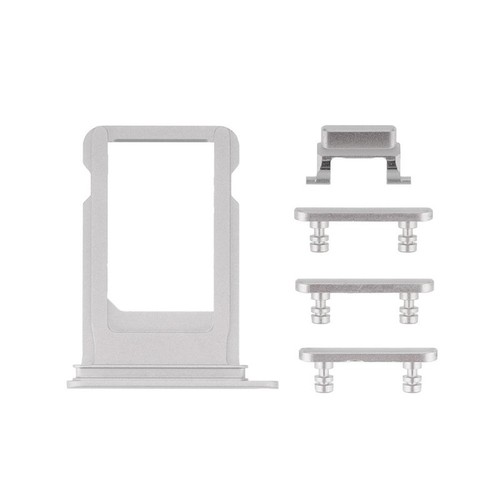 Iphone plus silver set di - plus,