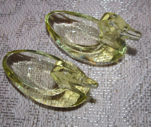 Coppia saliera cristallo - di,