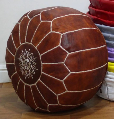 Pouf marrone boho non - marrone,