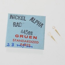 Set NOS Gruen 445SS Silver