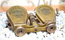 Antico binocolo monocolo marittimo in ottone monocolo vintage nautico spyglass