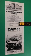 Pubblicità 1969 - DAF 55 Variomatic -Clippings paspartout Advertising Pubblicité