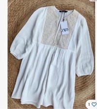 Abito Zara nuovo in cotone con