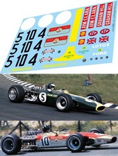 1/12 Decals per Lotus 49 Ford