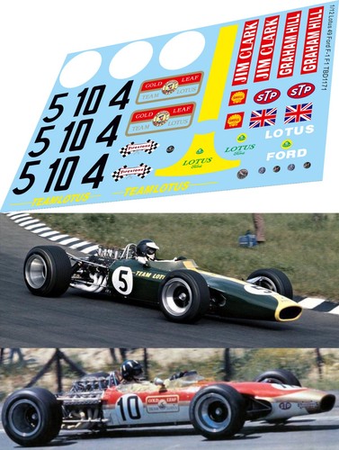 Decals per lotus 49 ford - 49,