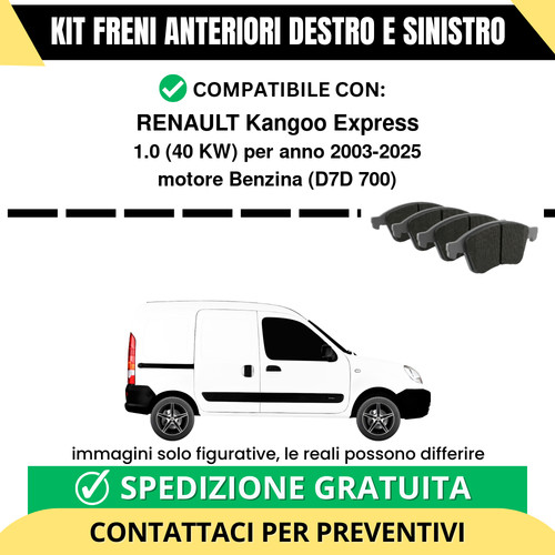 Pastiglie freno anteriori per - pastiglie,