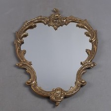 Brass Wall Mirror With