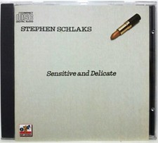 STEPHEN SCHLAKS Sensitive And Delicate CD RARO Prima Stampa 1985 no mc k7 lp