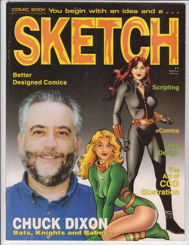 Sketch magazine blue line - #7, ~