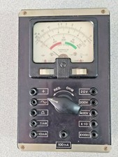 TESTER CHINAGLIA BELLUNO Vintage con selezione Ampere/Volt/Ohm sullo strumento