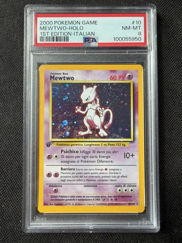 Mewtwo 102 psa set base - 8,